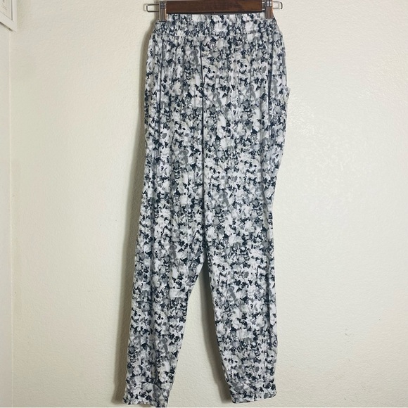 MUK LUKS Regular All-Day Knit Jogger Marble Blur Pants Size: L - Picture 1 of 6